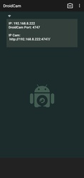 DroidCam - Webcam for PC