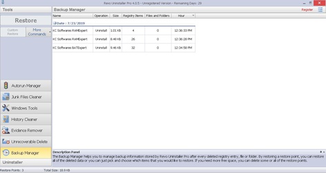 Revo Uninstaller Pro Screen Views 8